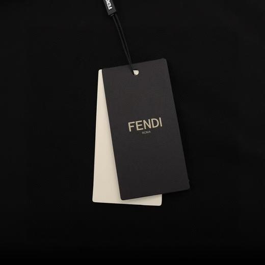 芬迪 简约logo字母印花圆领短袖T恤 商品图3