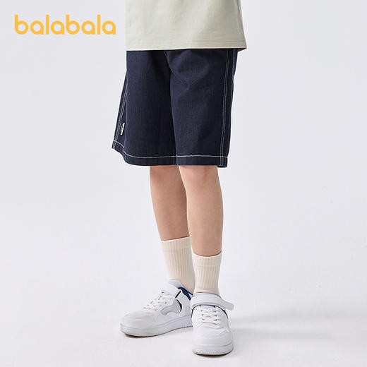 巴拉巴拉童装儿童裤子夏季薄款牛仔短裤2025新款五分裤舒适百搭 商品图2