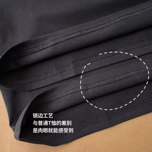 独家渠道！原单正品YSL圣罗兰限定款情侣短袖T恤，高定莫兰迪灰色官网售价350美刀！ 商品图8