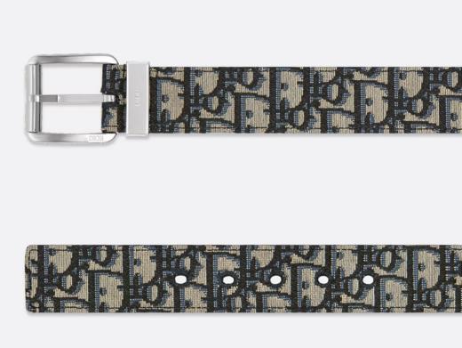 D家针扣3.5CM经典印花休闲男士皮带 商品图4