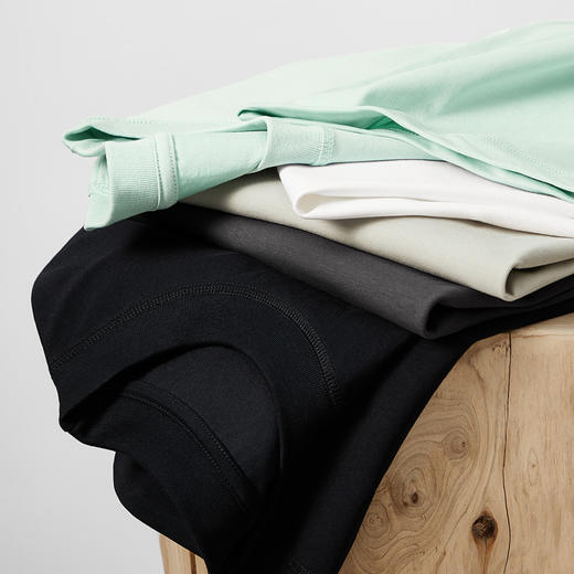 【79元/2件】230g重磅冰感棉透气短袖T恤 夏季男女同款凉感防晒UPF50+休闲冰爽上衣 商品图9