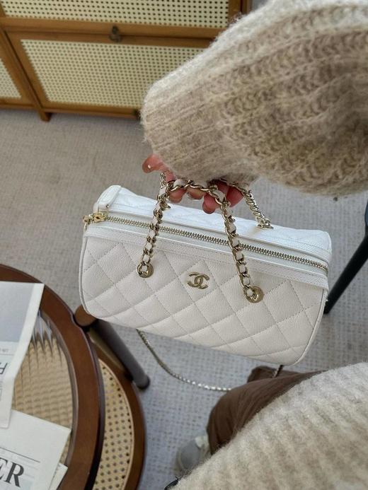 香奈儿25P保龄球包黑金荔枝牛（HH） 商品图3