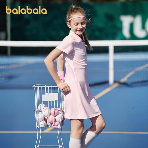 巴拉巴拉女童裙子儿童连衣裙2025新款夏装大童速干运动凉感连衣裙 商品图2