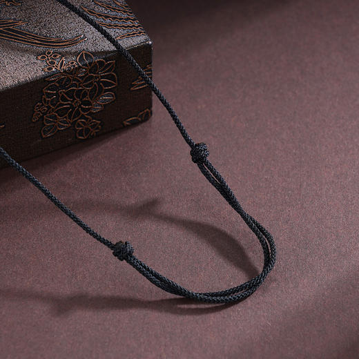 子佩集S999银【平安喜乐】套链【N0014-男】纯银时尚项链2502 商品图3