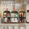 【日式多层收纳柜】化妆品零食收纳盒茶水间咖啡胶囊置物架 办公室吧台多层茶叶整理盒 商品缩略图3
