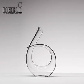奥地利RIEDEL黑领结型醒酒器奥地利人工吹制红酒水晶轻奢分酒器