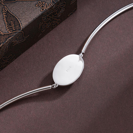 子佩集S925银【心愿之权】项链【XL-5816】纯银原创2黑玛瑙2502 商品图4