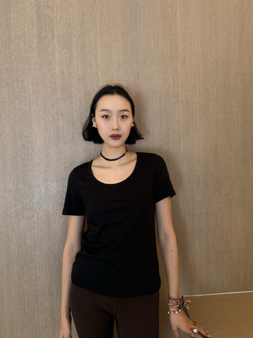 【双面人生】噢蜜ooomeooo正反两穿芭蕾舞高弹T 商品图6