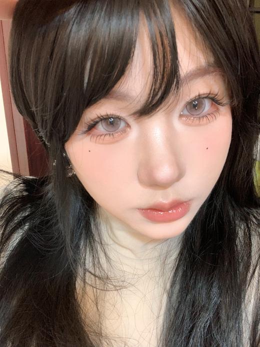 Puff girl半年抛 · 桃你欢喜&牛乳奶泡&发财煎蛋｜ 14.5mm白狮参考着色大直径｜半年抛2片 商品图6