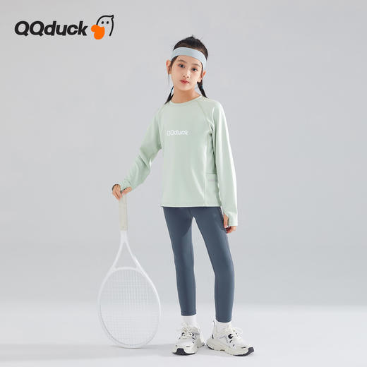 【清仓捡漏】【120-165】【可可鸭】女童高弹速干衣儿童训练服 商品图4