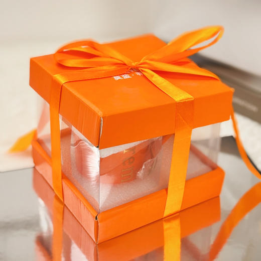 莫蓝蒂卡精品陶瓷杯子(橘色)  礼品 商品图2