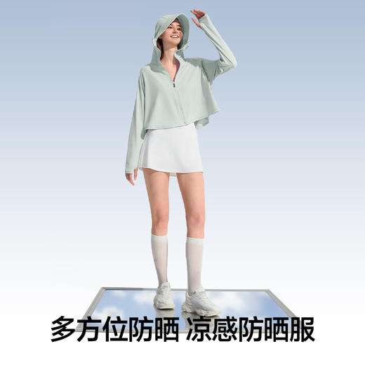 【困妈】Supield素湃专业全波段防晒衣防紫外线半身款防晒披肩外套女夏季F573 商品图2