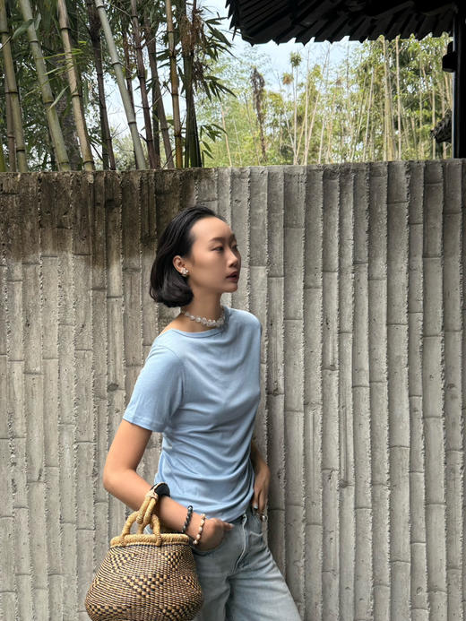 【双面人生】噢蜜ooomeooo正反两穿芭蕾舞高弹T 商品图5