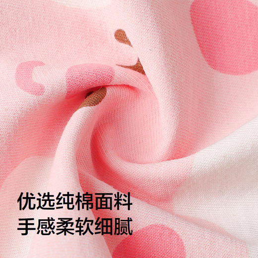 巴拉巴拉宝宝面包裤女童三角短裤婴儿内裤戒尿不湿a类亲肤三条装 商品图3