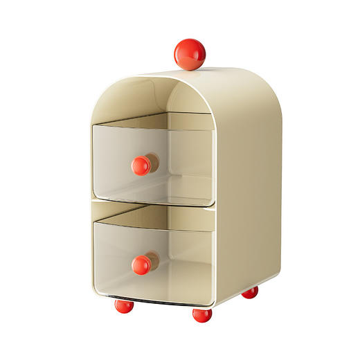 【日式多层收纳柜】化妆品零食收纳盒茶水间咖啡胶囊置物架 办公室吧台多层茶叶整理盒 商品图4