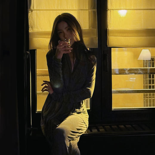 ROMI STUDIO“裸肤挚爱”莫代尔棉丝滑软糯薄款居家睡衣 RWBWNH1626 商品图1