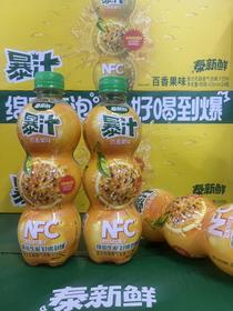 泰新鲜NFC爆汁百香果味420ml  1*24