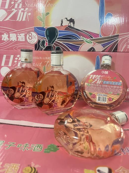 可醺日落之旅蜜桃乌龙茶酒180ml  1*24 商品图0