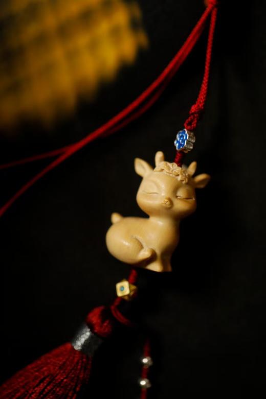 一路平安°黄杨木挂件 商品图2