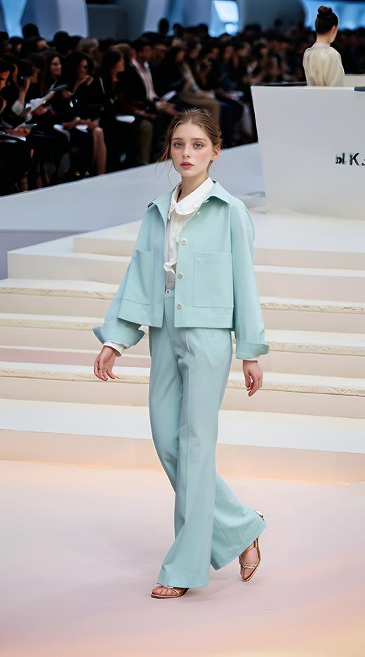 大包后加折高腰夹克版外套 商品图1