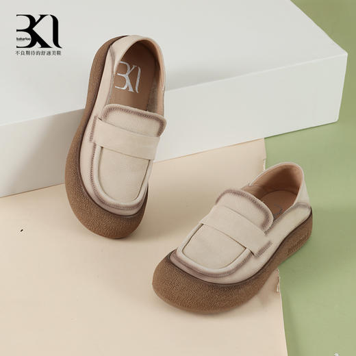 BAKERLOO软糯欧巴两踩乐福女鞋JY137 商品图5