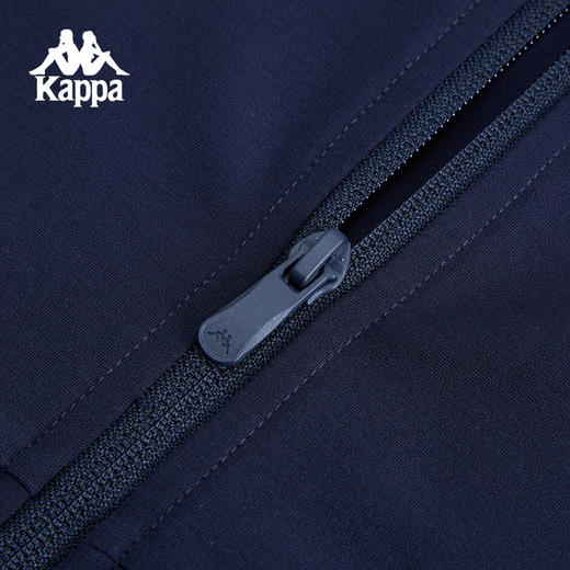 Kappa卡帕背靠背女士2025新款凉感运动外套开衫卫衣针织连帽上衣K0F42MK22 商品图4