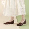 BAKERLOO法式可颂方头皱褶舒适鞋AD130 商品缩略图3