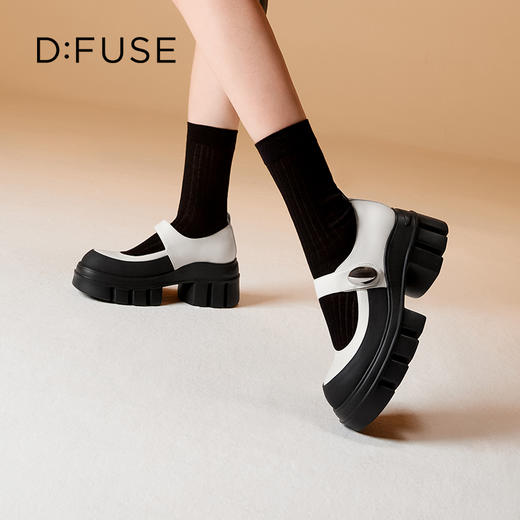 DFuse迪芙斯2025春新款玛丽珍鞋女百搭女鞋DFD1111110 商品图1