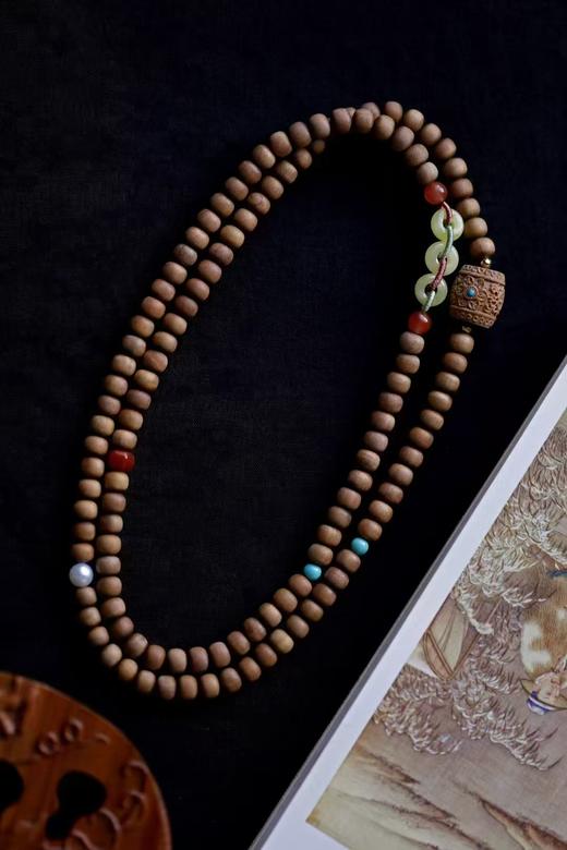 老山檀香 原创【迎娅】手串5x6mm 120颗 商品图0