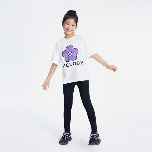 女童针织打底九分裤夏季新款安奈儿童装EG526132 商品图5