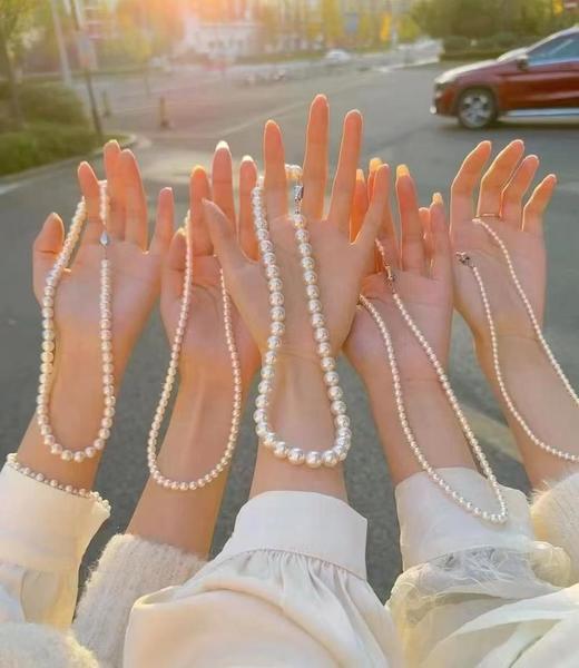 施华洛世奇水晶珍珠项链颈链（EJ） 商品图5