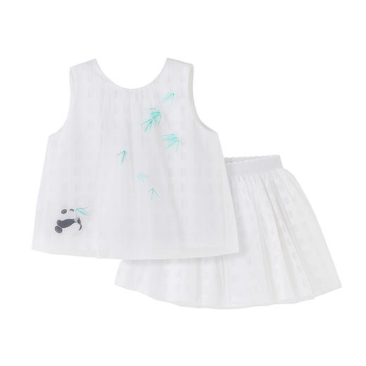 女童套装夏季新款安奈儿童装实体店同款XG521701 商品图6