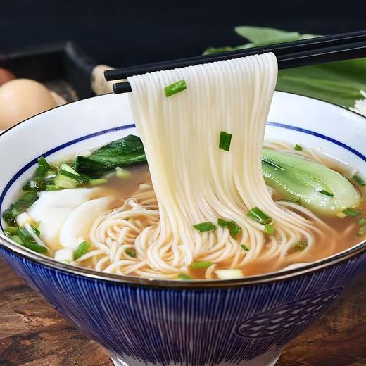 无盐清汤面500g 无盐清汤面淡口原味  轻负担速食面 清水煮面也柔滑 搭配骨汤 菌汤更鲜甜 商品图2