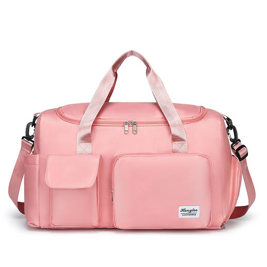 男女大容量瑜伽运动健身包韩版简约单肩斜挎包时尚轻便旅游 商品图1