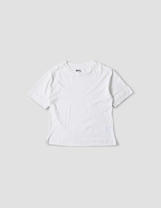 MHL 草绿色/冰川色/矿石蓝/海军蓝/白色/黑色有机棉麻短袖T恤 商品图9