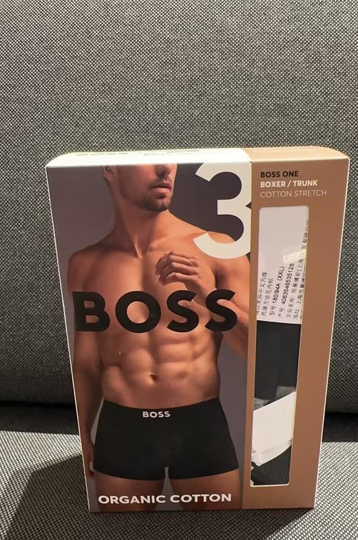 【贴身衣物不退不换】HUGO BOSS 内裤男  50544263-999 . 商品图1