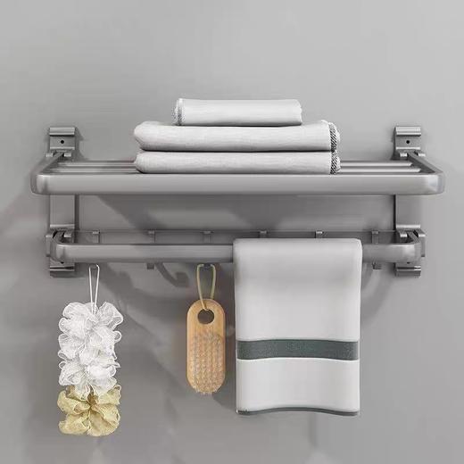 SQ：5340枪灰色浴巾架 商品图2