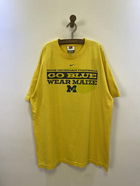 Y2K Vintage NIKE 耐克 NCAA 美国大学体育协会 短袖T恤 _SST(L)