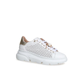 豪麟名鞋STOKTON女鞋时尚休闲鞋牛皮革893-D白色