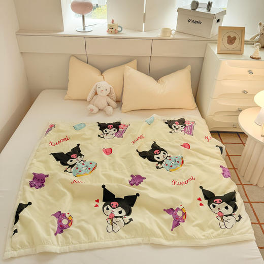 【69元2条】【赠礼袋】三丽鸥儿童夏被婴幼儿A类卡通夏凉被子空调手 商品图4