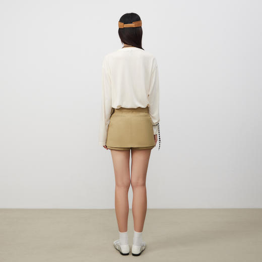 lost in echo2025春夏新款休闲宽松oversize显瘦轻薄长袖T恤内搭 商品图3