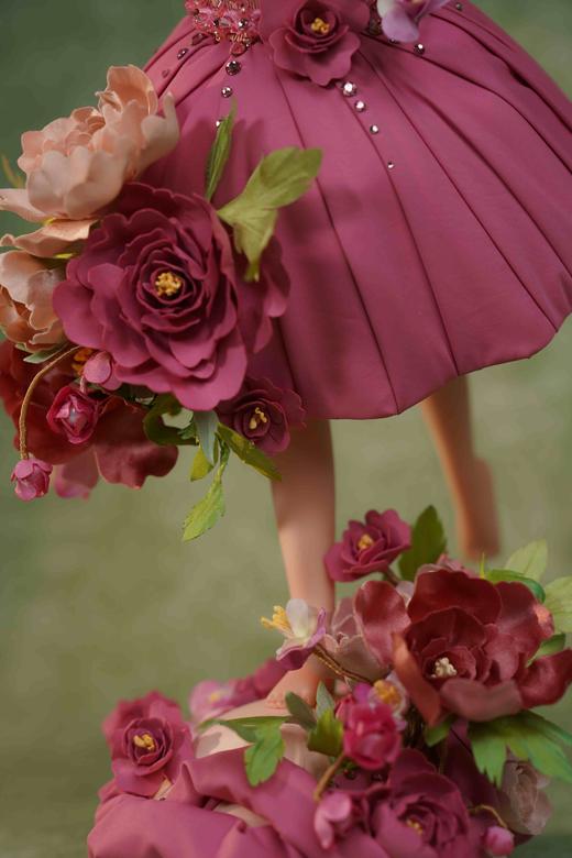 Owen Su《粉韵牡丹-晓》高定然女孩 商品图4