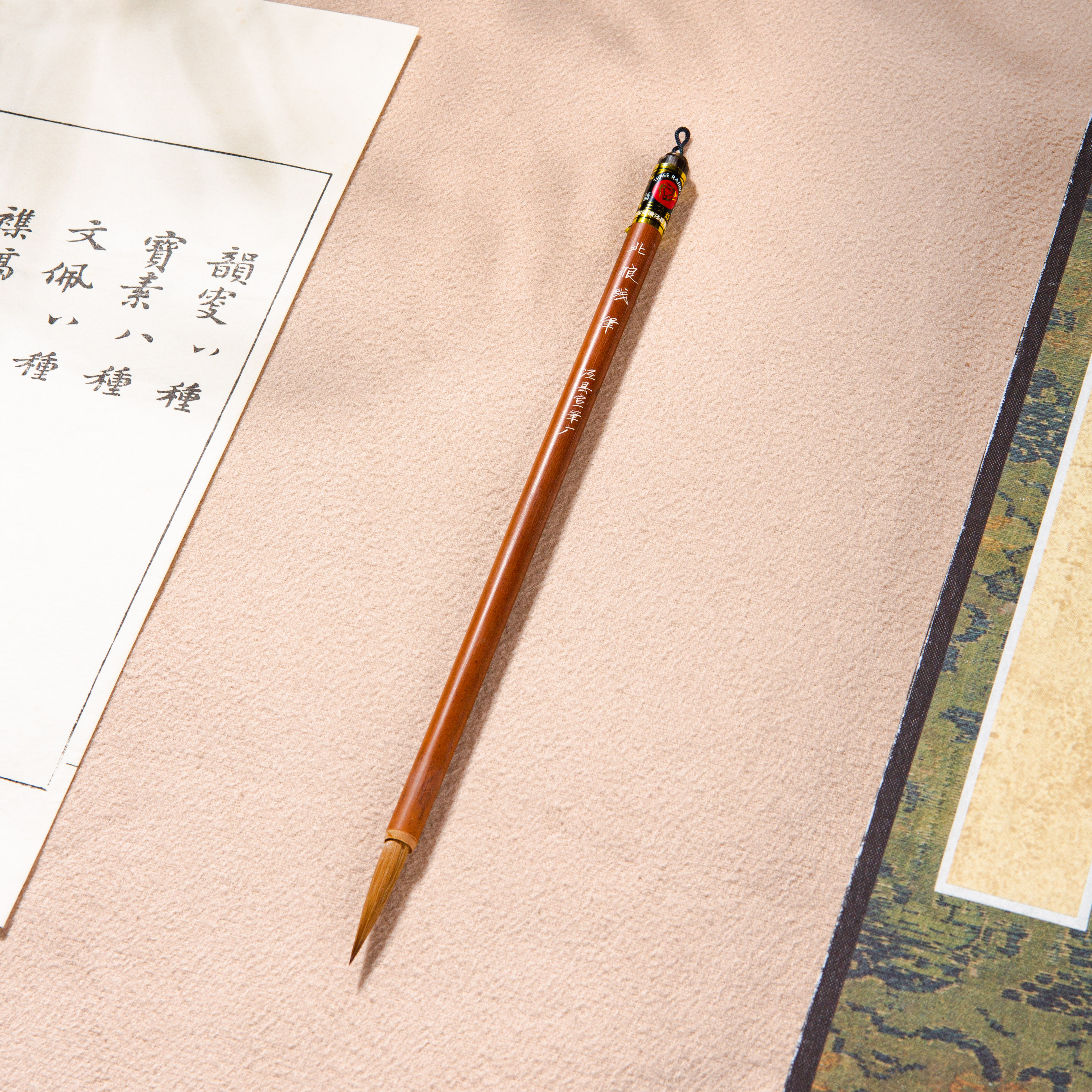 90年代安徽泾县宣笔厂精制“北狼线笔”