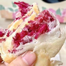 【糕酥精选】云南玫瑰鲜花饼 配料表干净无添加 不甜不腻 花香浓郁 层层软酥皮 麦香扑鼻 手工制饼 现做现发