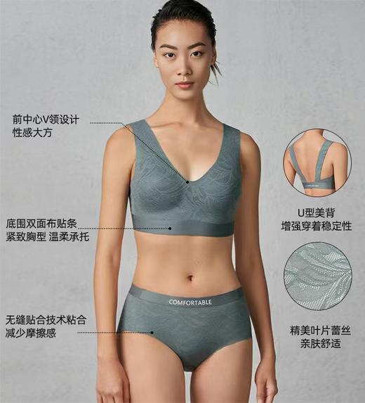 爱家·CH*NG背心式文胸套装 商品图6