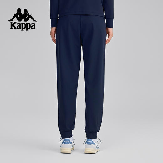 Kappa卡帕背靠背运动裤春季新款女凉感针织休闲裤修身束脚防晒裤K0F42AK40 商品图3