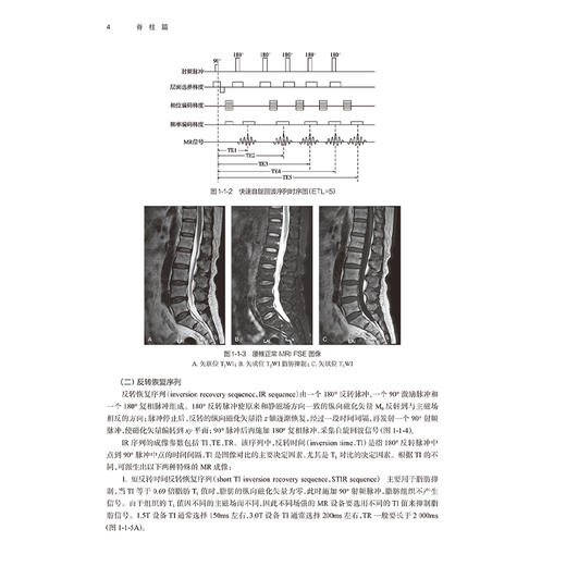 脊柱脊髓分册 临床磁共振成像系列丛书 龚向阳等 本书包含常见病和多发病纳入了少见病和罕见病配合详尽的文字阐述和典型影像图片 商品图4