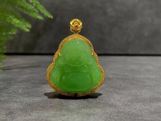 【御珠宫坊】金镶碧玉佛 商品图1