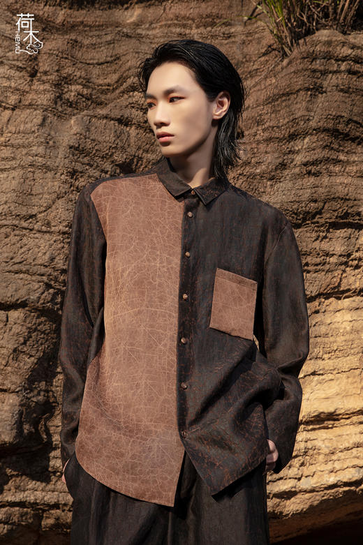 荷木HEMU丨[MEN]泥行·短上衣 商品图0