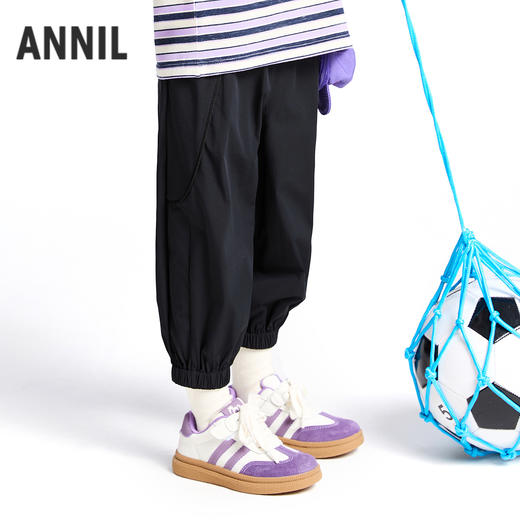 男女童全腰梭织单裤防蚊裤夏季新款安奈儿童装实体店同款XM526630 商品图2